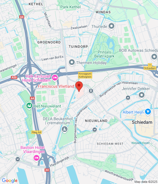 Google maps afbeelding voor Huisartsenspoedpost Schiedam