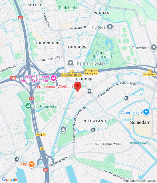 Google maps afbeelding voor Huisartsenspoedpost Schiedam