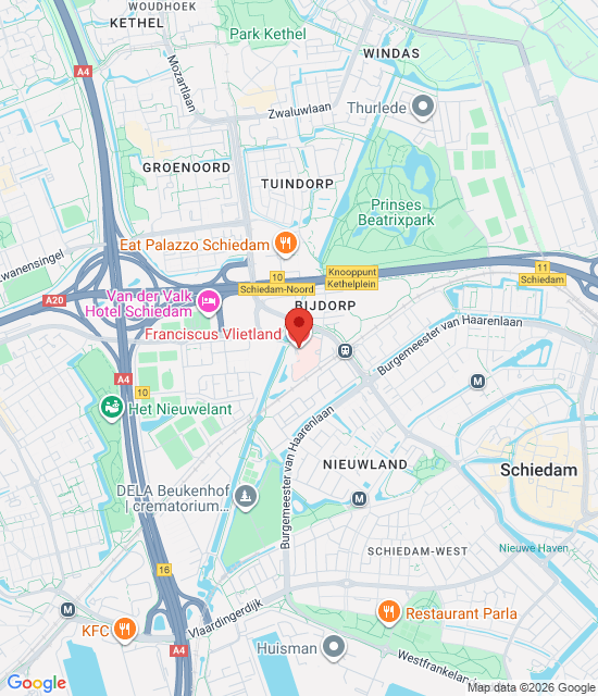Google maps afbeelding voor Apotheek Poldervaart