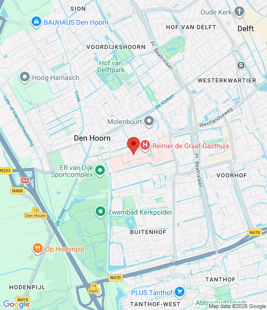 Google maps afbeelding voor Huisartsenspoedpost Delft