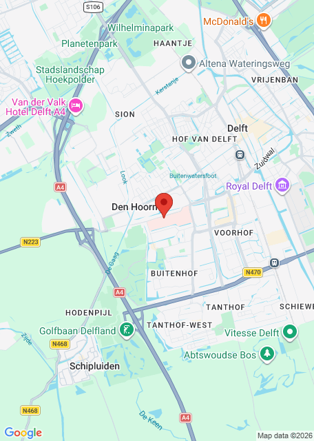 Google maps afbeelding voor Huisartsenspoedpost Delft